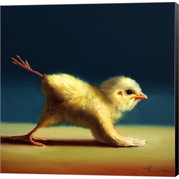 Great Art Now Yoga Chick Mule Kick by Lucia Heffernan, Canvas Wall Art, 12W x 12H