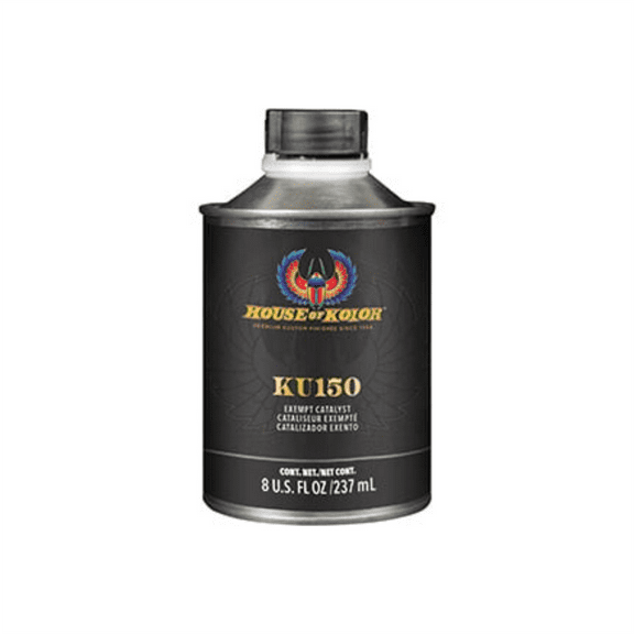 House Of Kolor KU150-HP0 Exempt Catalyst, 1/2 pt Can, Liquid, Use With: Urethane Enamel Kandys