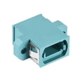 thumbnail image 4 of SM/MM MPO Fiber Optic Connector, Quick Optical Adapter for OM3 MPO/MTP UP-DOWN Mount Sky Blue 44x25x10mm, 4 of 7
