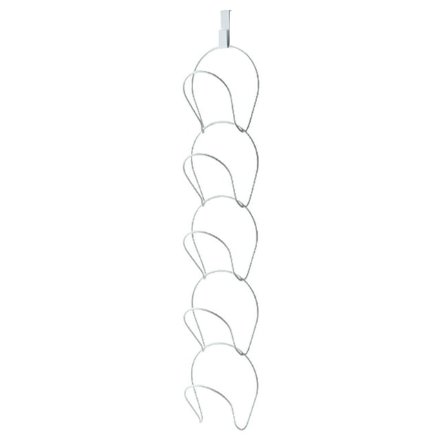 Clearance! beishanbush Hooks for Hanging Door Wall Mounted Hat Rack Door Hooks and Sticky Hooks Include 5Pcs Door/Wall Mounted Hat Iron Rack One Size White