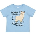 thumbnail image 3 of Inktastic Nonna's You Say Alpaca My Bags Boys or Girls Toddler T-Shirt, 3 of 5
