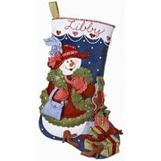 Shopping Spree Stocking Felt Applique Kit