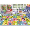 thumbnail image 5 of KC Cubs Kids Area Rug, ABC Alphabet Animal, Educational Rug for Classroom, Playroom, Bedroom, Nursery Room, Kindergarten (5x7), 5 of 10
