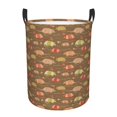 thumbnail image 1 of Fotbe Armadillo Floral 1 Cesto de Ropa con Asas, Cesto Impermeable de Gran Capacidad, Bolsa de Lavado para Dormitorio, Cesto de Ropa con Ruedas y Asas-Medium, 1 of 6