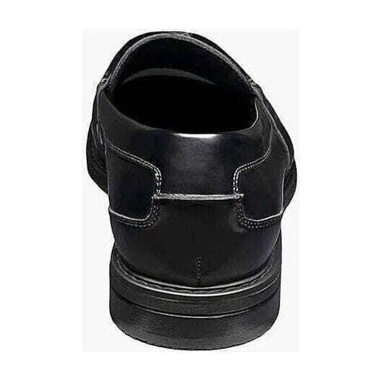 Nunn Bush Lincoln Men\'s Moc Toe Loafers Black 8 wide Nunn Bush 85538-009 LINCOLN Moc Toe Black Multi Penny  main image 2