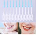 thumbnail image 4 of 320pcs Double-ended Toothpick Soft Silicone Tooth Picks Floss Interdental Brush Stick Hygiene Tools (Green), 4 of 10