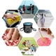 thumbnail image 5 of Greeniant Cubo de agua plegable de PVC, lavabo, viaje, Camping, pesca, canotaje, organizador reutilizable, accesorios de contenedor Pescar Negro 20L Greeniant OD022092-04, 5 of 6