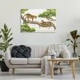 thumbnail image 3 of Stupell Industries Leopards Prowling on Branch Animals & Insects Painting Gallery Wrapped Canvas Art Print Wall Art, 36 x 24, 3 of 8