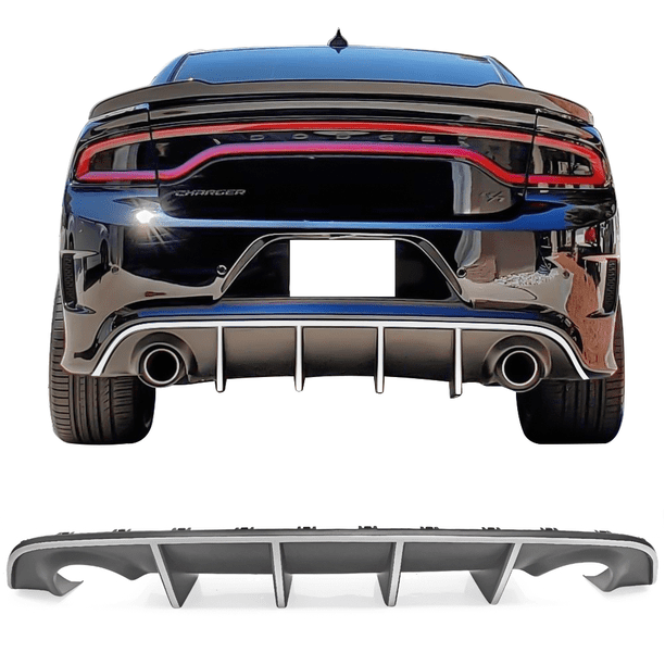 Ikon Motorsports Compatible with 15-23 Dodge Charger SRT OE Style Rear ...