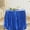 Blue, variant on EGYMEN Glitter Round Tablecloth, 47"x47" Shiny Polyester Wedding Cloth, Sparkling Banquet Cover for Parties, Sequin-Accented Event Decoration