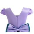 thumbnail image 4 of Vestido para niña Vestido de niña Vestido de princesa con lazo de malla abullonada de sirena, 4 of 4