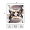 thumbnail image 4 of Fuzoiu Cute Cartoon Kitten Print Decorative Waterproof Mailbox Cover,Welcome Magnetic Mailbox Cover, Post Letter Box Wrap Cover for Outdoor Decor -21x18 in, 4 of 8