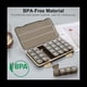 thumbnail image 2 of Organizador de Pastilleros 4 Veces Al DíA, Pastillero de 7 DíAs 4 Veces Al DíA - Organizador Semanal de Medicamentos con Estuche Separado, Azul, 2 of 5