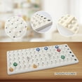 thumbnail image 5 of GSE Bingo Master Board for 7/8" Bingo Balls. Bingo Calling Board for Bingo Game, Parties, Large Groups, Family Game Night (White), 5 of 6