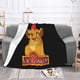 thumbnail image 3 of Manta de franela ultra suave y esponjosa de El Rey León, cómoda, cálida y ligera, regalo para niñas, niños y mujeres, 3 of 8