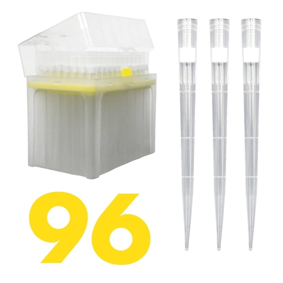 Puntas para pipetas de laboratorio Kashi Scientific 1000uL 96 puntas