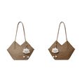thumbnail image 1 of Bolso Hombro Con Forma Corazón para Mujer Diario Vintage Cuero PU (caqui), 1 of 6