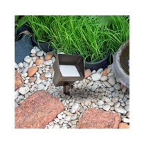 Cast Brass FLOOD LIGHT W2.75in D5.25in H8in ANTIQUE BRASS MR11/ MR16 dual socket