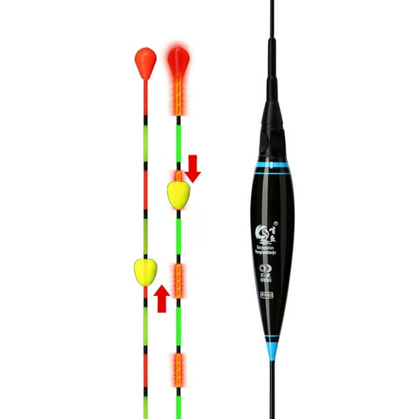 Flotadores Eléctricos Tmvgtek Flotador Eléctrico Luz Nocturna Luminoso Nano Bobber Carp Aparejos De Pesca (Rt-02)