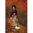 thumbnail image 2 of Homer, Winslow 23x32 Black Ornate Wood Framed with Double Matting Museum Art Print Titled - Autumn, 2 of 4