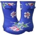 thumbnail image 7 of Joules Women's Molly Welly Blue Multi Florals Size 6 Mid Height Rain Boot (Blue Multi Florals, 6), 7 of 7