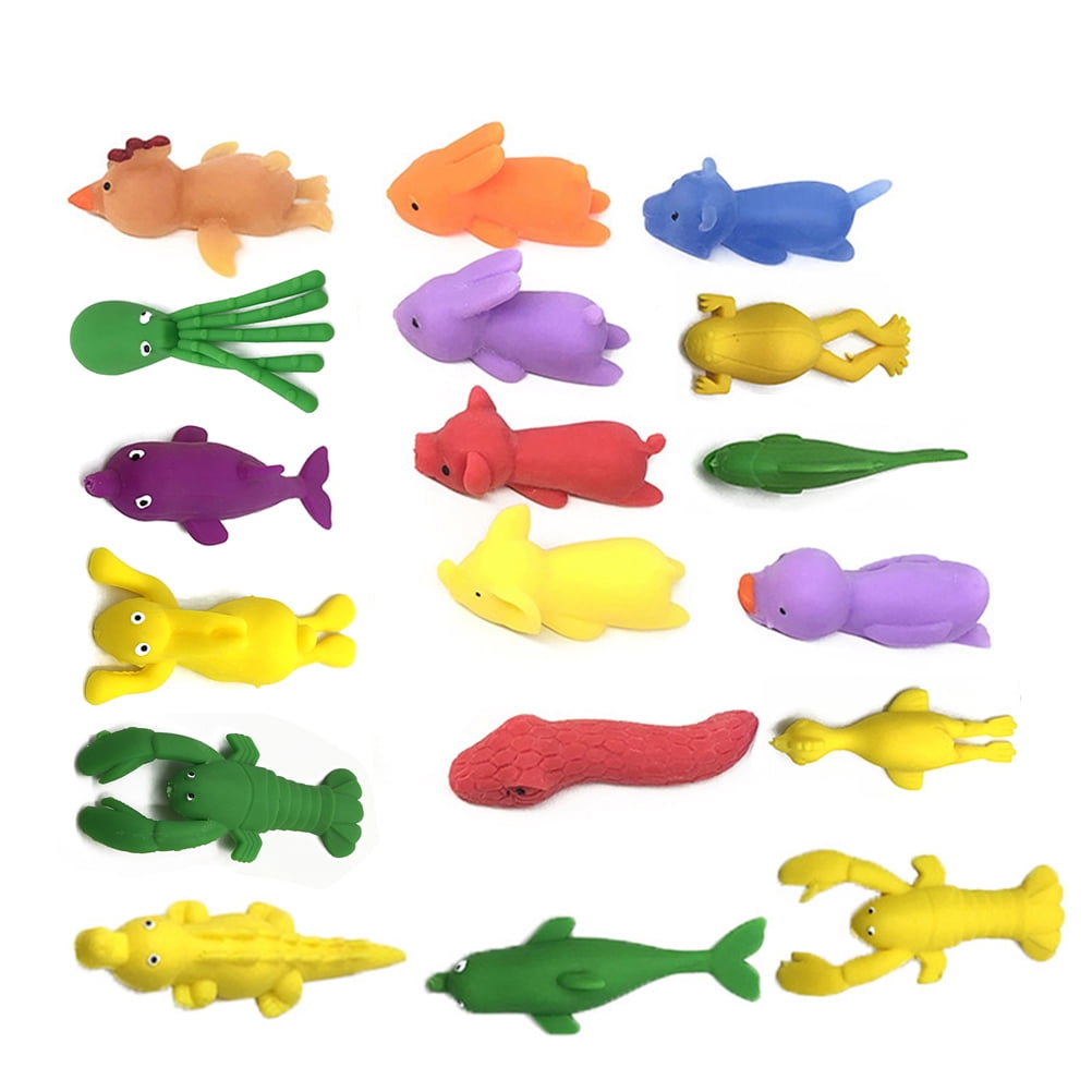 10Pcs Random Color Finger Flying Animal Toys For Kids Stretchy Finger  Ejection Toys | Walmart Canada