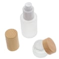 thumbnail image 2 of Nail Polish Removal Containers Transparent Wood 2Pcs 10x3.5x3.5cm, 2 of 8