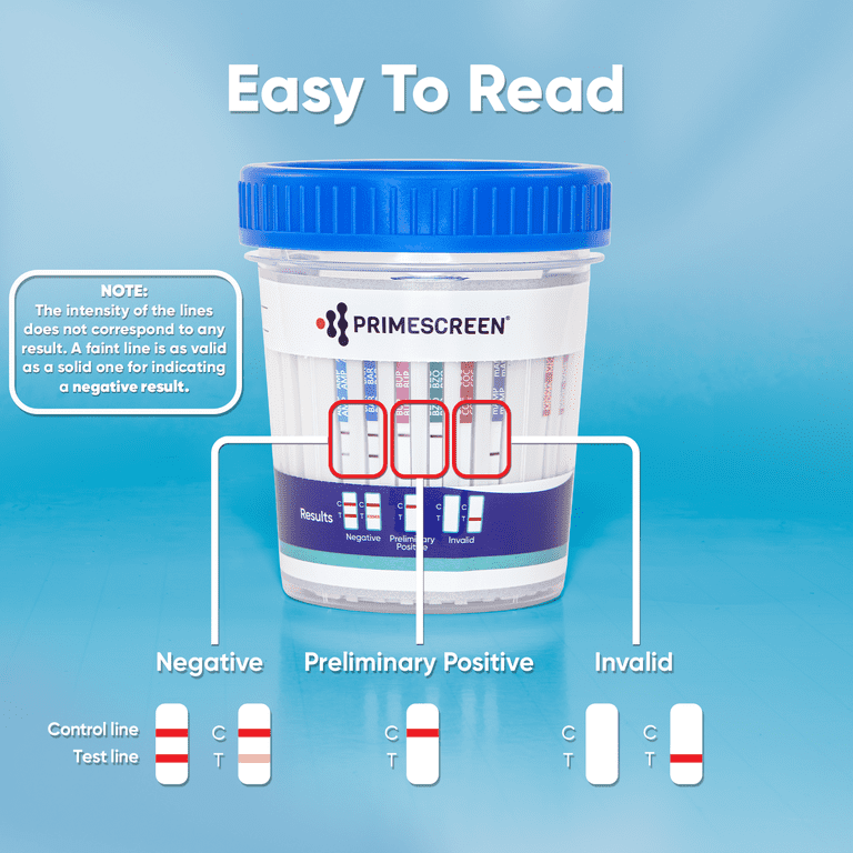 Prime Screen - 5 Panel Instant Urine Drug Testing Cup Kit _ [1