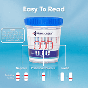 Prime Screen - 5 Panel Instant Urine Drug Testing Cup Kit _ [50 Pack] T-154