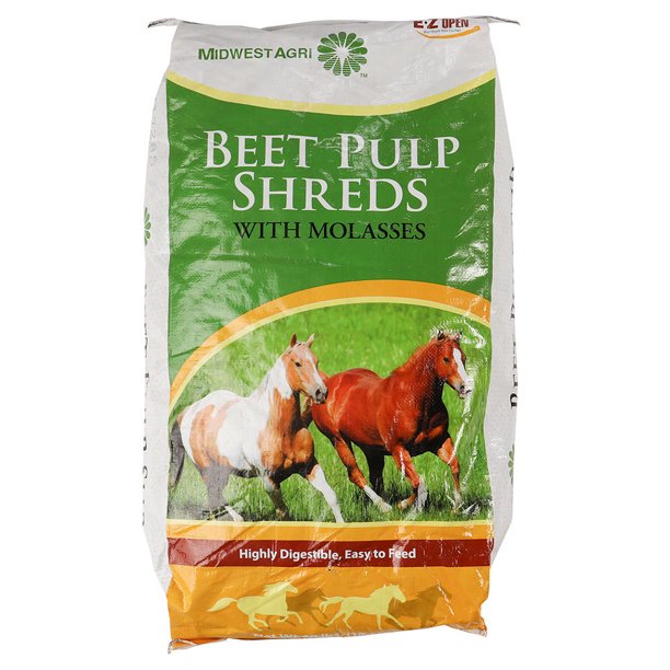 Midwest Agri Shredded Beet Pulp w/ Molasses 40LB