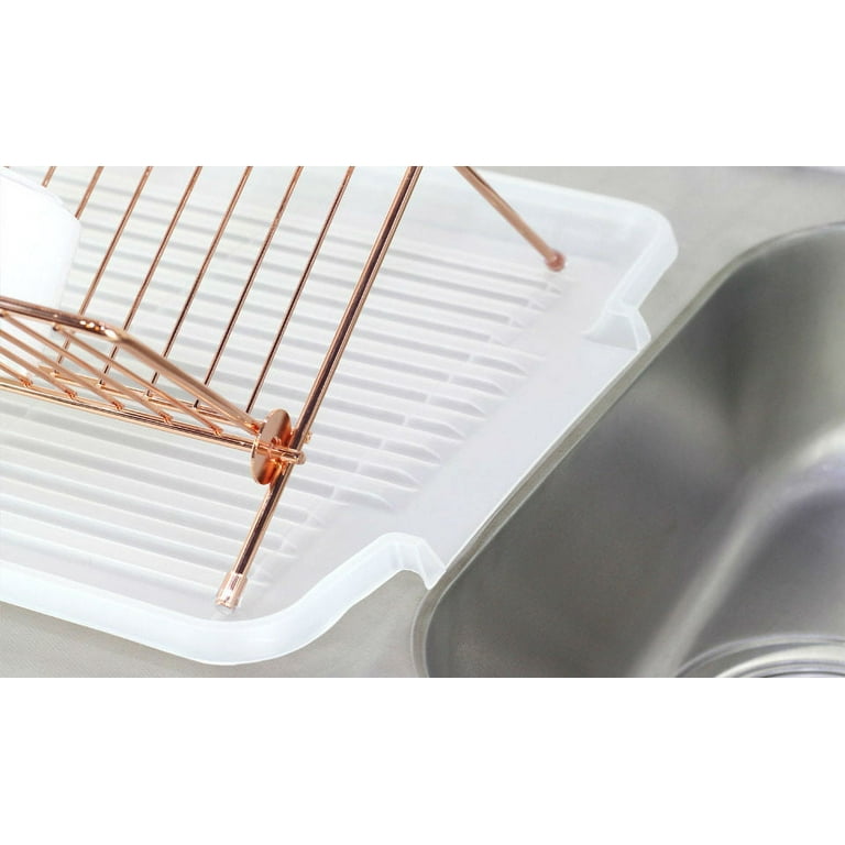 Neat-O Kitchen Foldable X Shape 2-tier Shelf Small Dish Drying