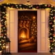 thumbnail image 5 of Cortinas para puertas, adornos navideños, decoración navideña, cortina para puertas, cubierta para puertas, diseño de escena navideña, fondo, adornos navideños, decoraciones navideñas para exteriores,, 5 of 6