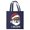 Full Navy, variant on ThisWear Christmas Party Decorations for Women Digital Pixel Art Black Santa I Believe Black Canvas Tote Bag