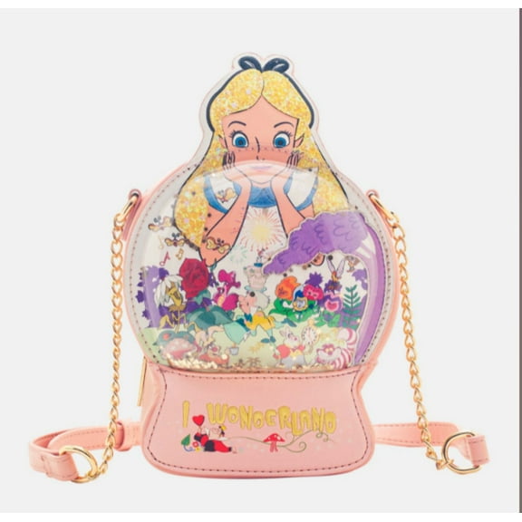 Disney: Alice in Wonderland - Snow Globe - I Love Wonderland Crossbody