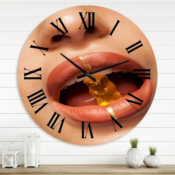Designart 1 in Quartz Modern/Contemporary Wall Clock