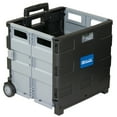 thumbnail image 6 of BAZIC Folding Cart on Wheels w/Lid Cover, 16" x 18" x 15", Black/Gray, 6 of 6