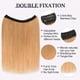 thumbnail image 3 of Extensiones de cabello Halo Prokyvity, cabello humano 100% real, 12 pulgadas, 3 of 7