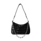 thumbnail image 1 of Bolso de hombro plisado sólido portátil para mujer, cadena de PU, monedero para axilas (estilo 1) Likrtyny Para estrenar, 1 of 8