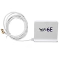 thumbnail image 2 of WiFi6E Cordless  Card, 4dBi High Gain Omnidirectional Antenna, 2.4GHz 5.8GHz WiFi  Card Antenna With SMA Port, 2 of 8