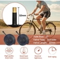 thumbnail image 7 of 2 Pack 27 X 1 1/4 Bike Tire 27 Inch Road Bike Tires 32-630 Folding Bead Replacement Bicycle Tire, 7 of 7