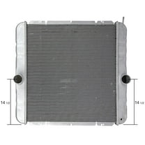 Spectra Premium 2001-1770 Aluminum Heavy Duty Radiator - Walmart.com
