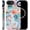 Beach Shark Collage, variant on Case Compatible with iPhone 16e, Compatible with MagSafe, Fall Prevention Hybrid 2-Layer Hard Shell Cases for Girls Boys, Bow Boot Disco Lip Collage