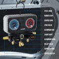 thumbnail image 4 of Lichamp Jauges AC, Ensemble de Jauges de Collecteur A/C pour R134a R22 R12 R502, Professionnel #A302, 4 of 6