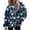Dark Blue, variant on Bovemsi Sweatshirt for Women Fashion Spring Autumn Casual Long Sleeve Hoodies Sweatshirts Top Camo Hoodie