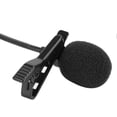 thumbnail image 3 of Lot de 2 mini microphones USB compacts et professionnels, avec clip de col et fil, pour interview, 3 of 4