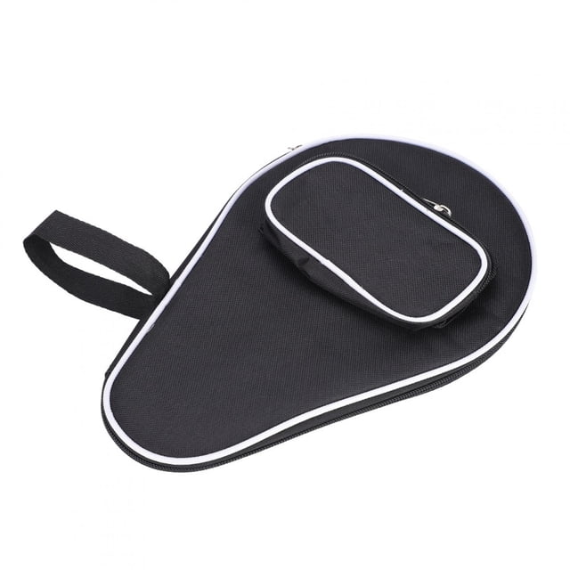 VGEBY Table Tennis Racket Case, Table Tennis Racket Case Paddle Cover Pong Paddle Bat Bag With Balls Pouch