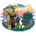 thumbnail image 2 of CafePress - St Francis #2/ Siberian #3 -  Round Wood Ornament 4", 2 of 2