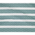 thumbnail image 4 of oneOone Cotton Flex Dark Teal Blue Fabric Chevron Geometric Sewing Material Print Fabric By The Yard 40 Inche Wide, 4 of 4