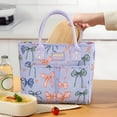thumbnail image 4 of Qholemyo Handheld Insulated Lunch Bag Reusable Lunch Tote For Office Workers Outdoor Picnic, 4 of 6