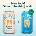 thumbnail image 3 of OLIPOP Prebiotic Soda Cream Soda, Prebiotic Soft Drink, 12 fl oz Cans, 6-Pack, 3 of 5